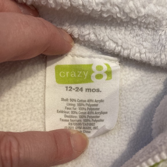 12-24 mos Crazy 8 sweater vest - Picture 2 of 4